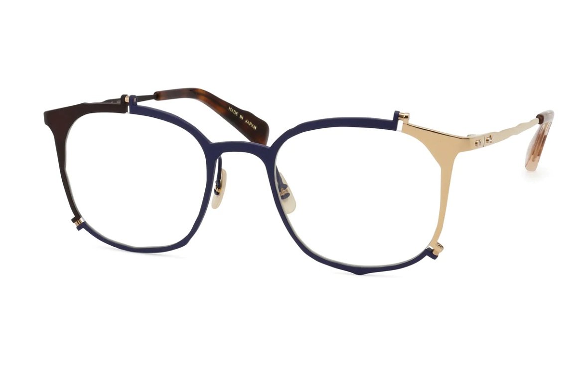 Masahiro Maruyama MM-0090 Black / Gold — Wink eyewear